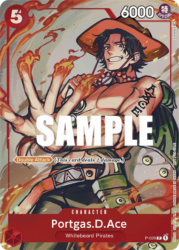 Carta Portgas.D.Ace (P-028)