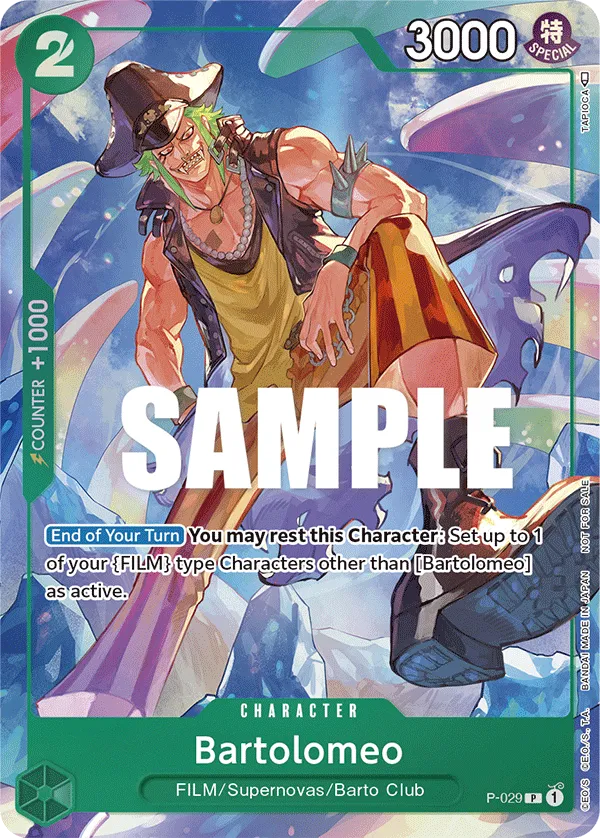 Carta Bartolomeo (P-029)