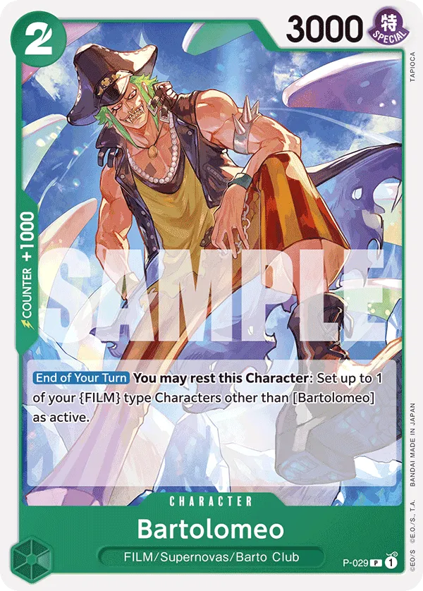 Carta Bartolomeo (P-029)