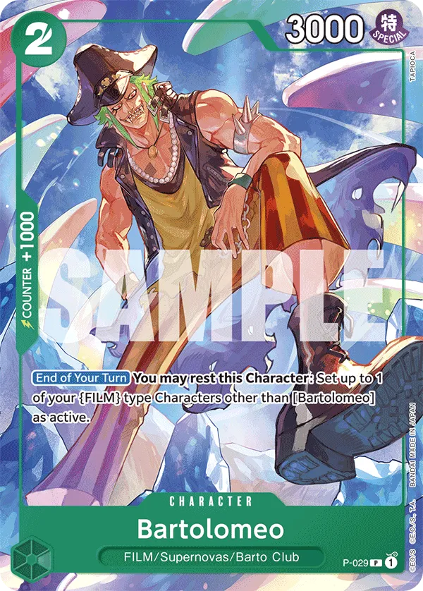 Carta Bartolomeo (P-029)