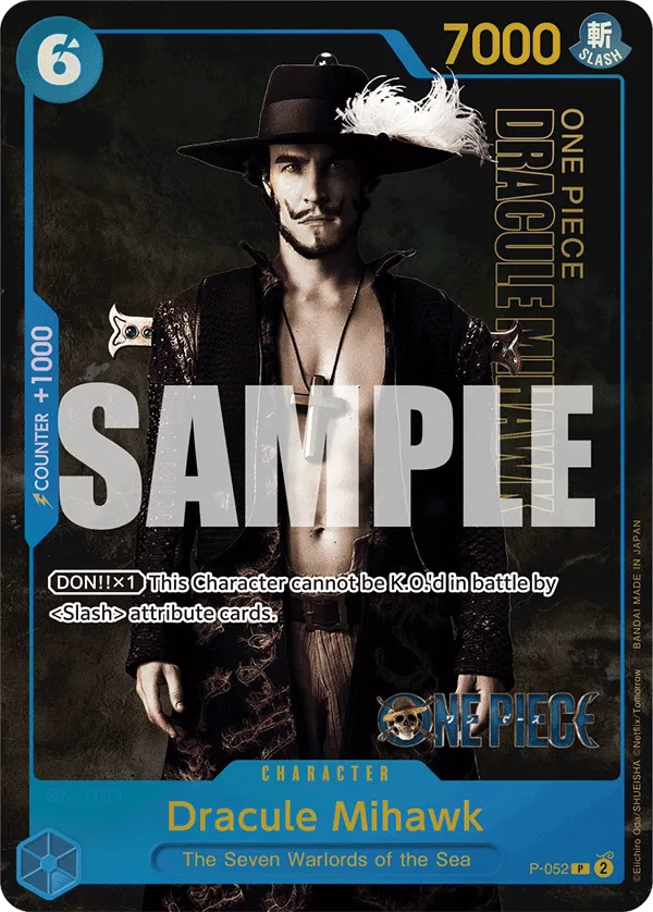 Carta Dracule Mihawk (P-052)