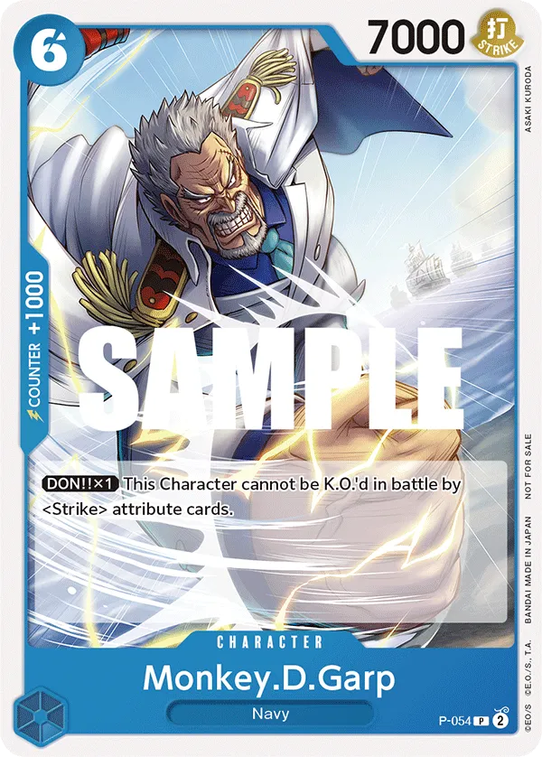 Carta Monkey.D.Garp (P-054)