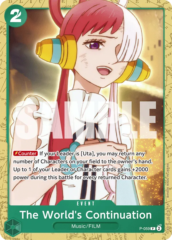 Carta The World's Continuation (P-059)