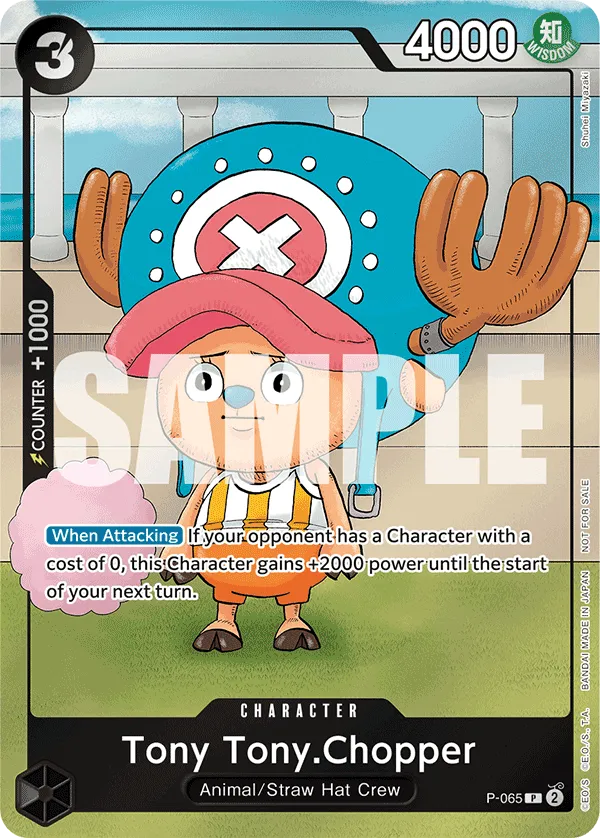 Carta Tony Tony.Chopper (P-065)