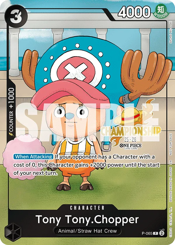Carta Tony Tony.Chopper (P-065)