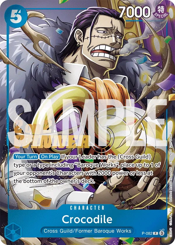 Carta Crocodile (P-082)