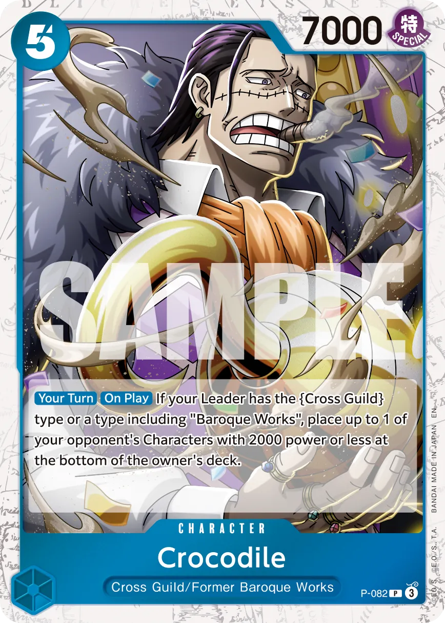 Carta Crocodile (P-082)