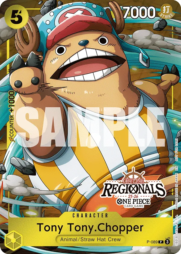 Carta Tony Tony.Chopper (P-089)