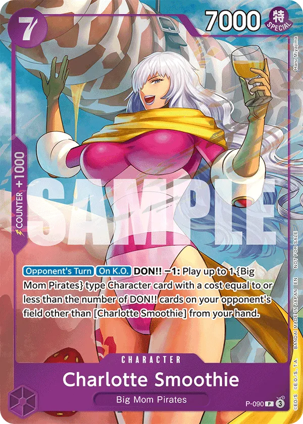 Carta Charlotte Smoothie (P-090)