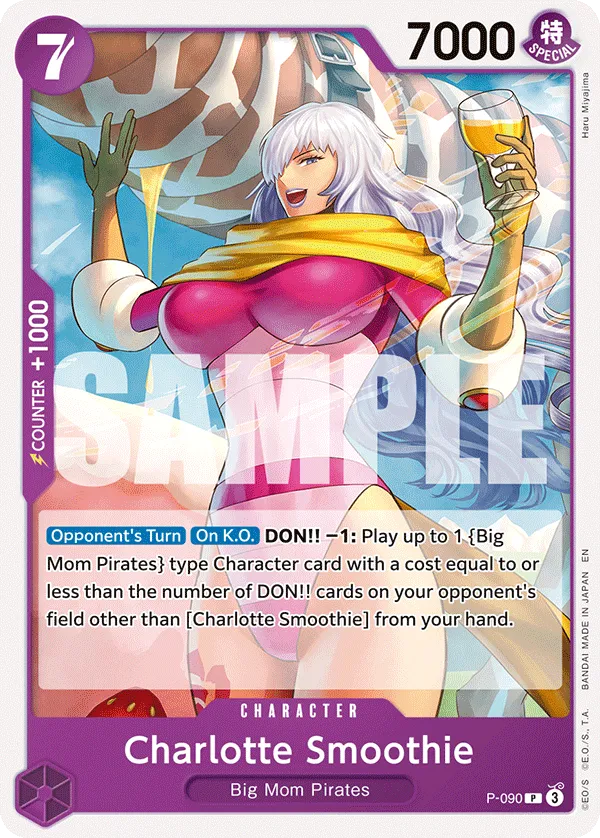 Carta Charlotte Smoothie (P-090)