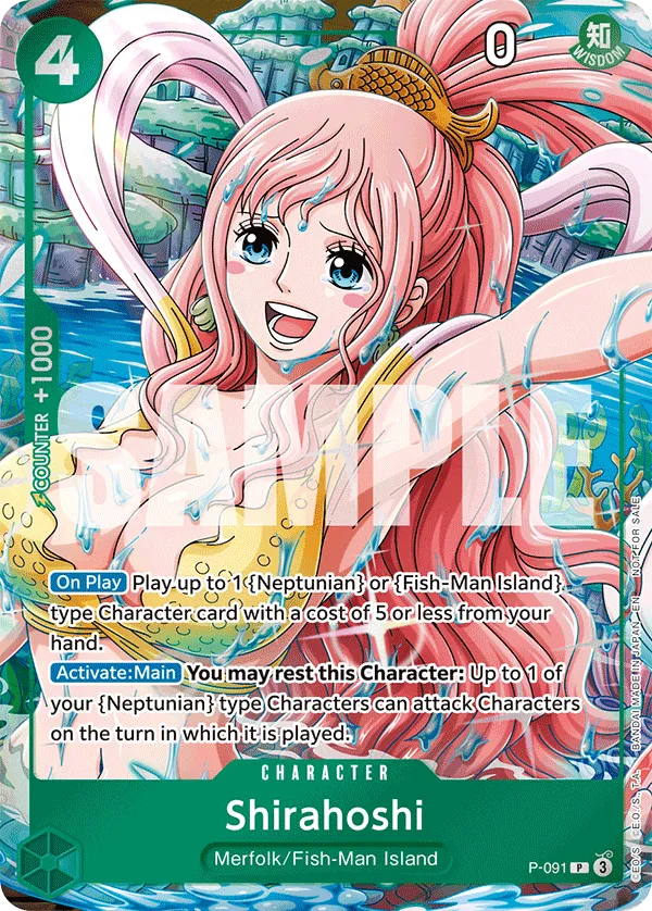 Carta Shirahoshi (P-091)