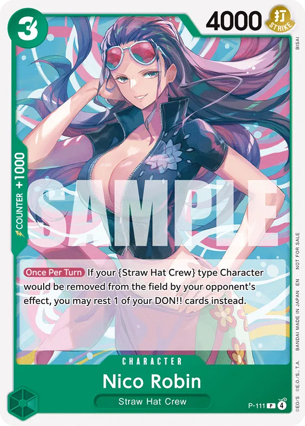 Carta Nico Robin (P-111)