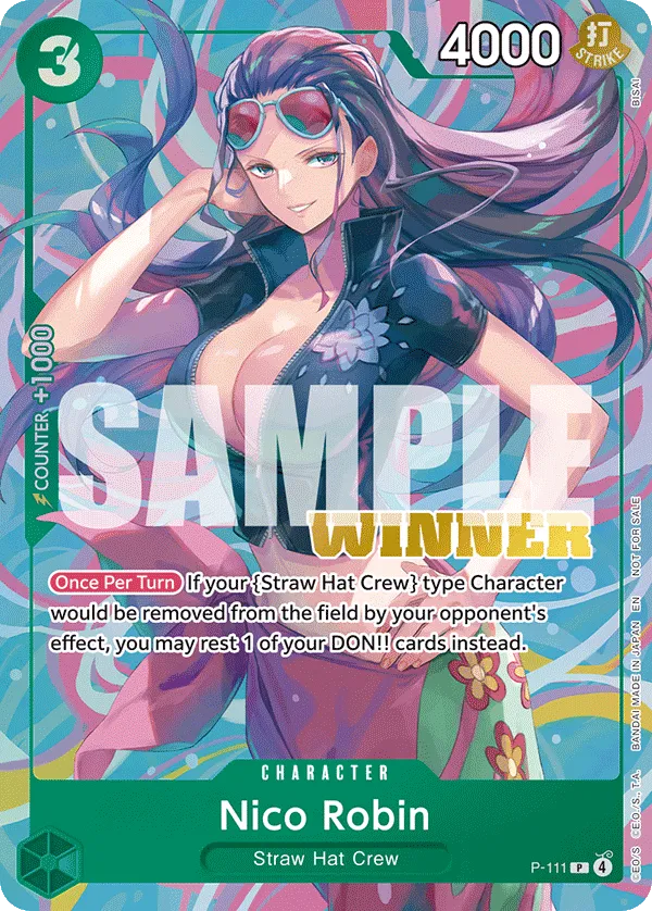 Carta Nico Robin (P-111)