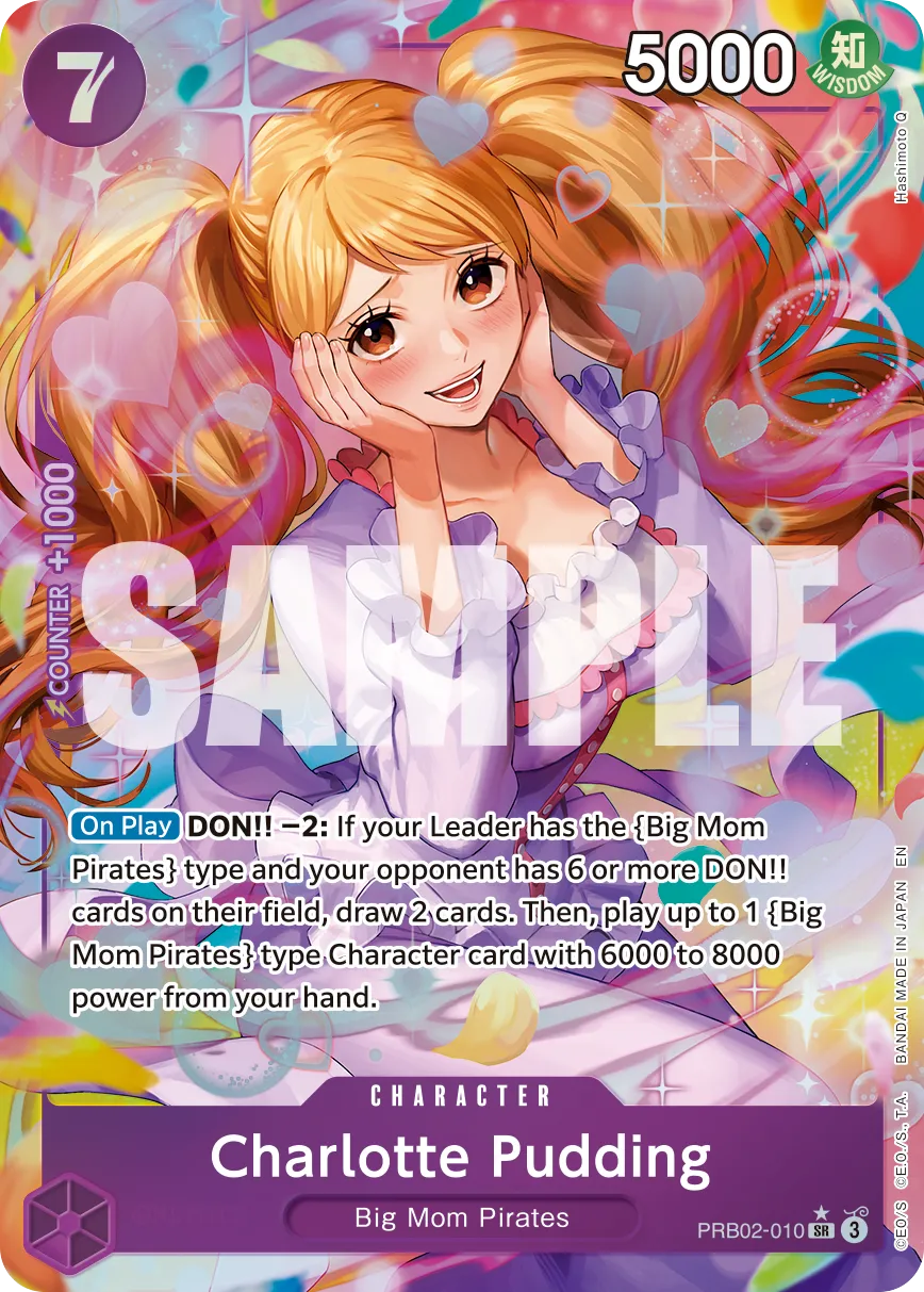 Carta Charlotte Pudding (PRB02-010)