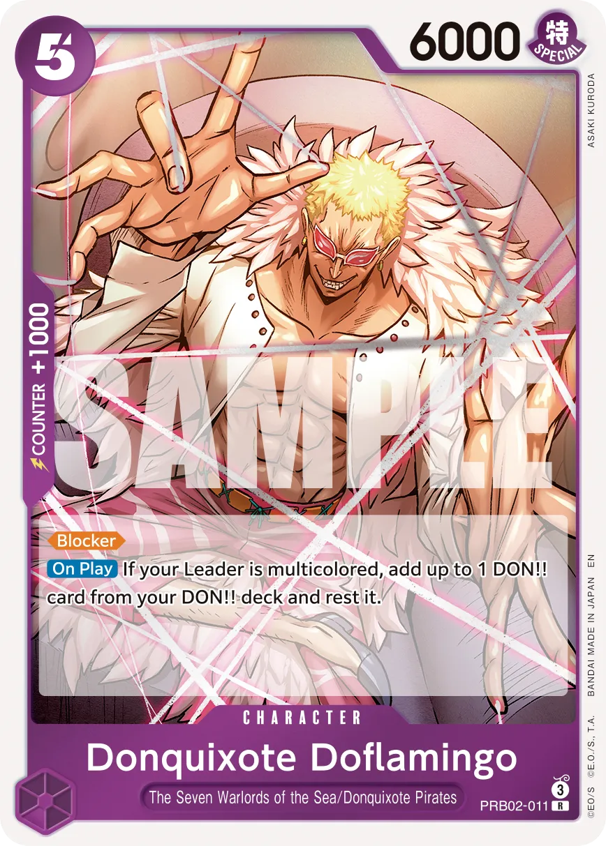 Carta Donquixote Doflamingo (PRB02-011)