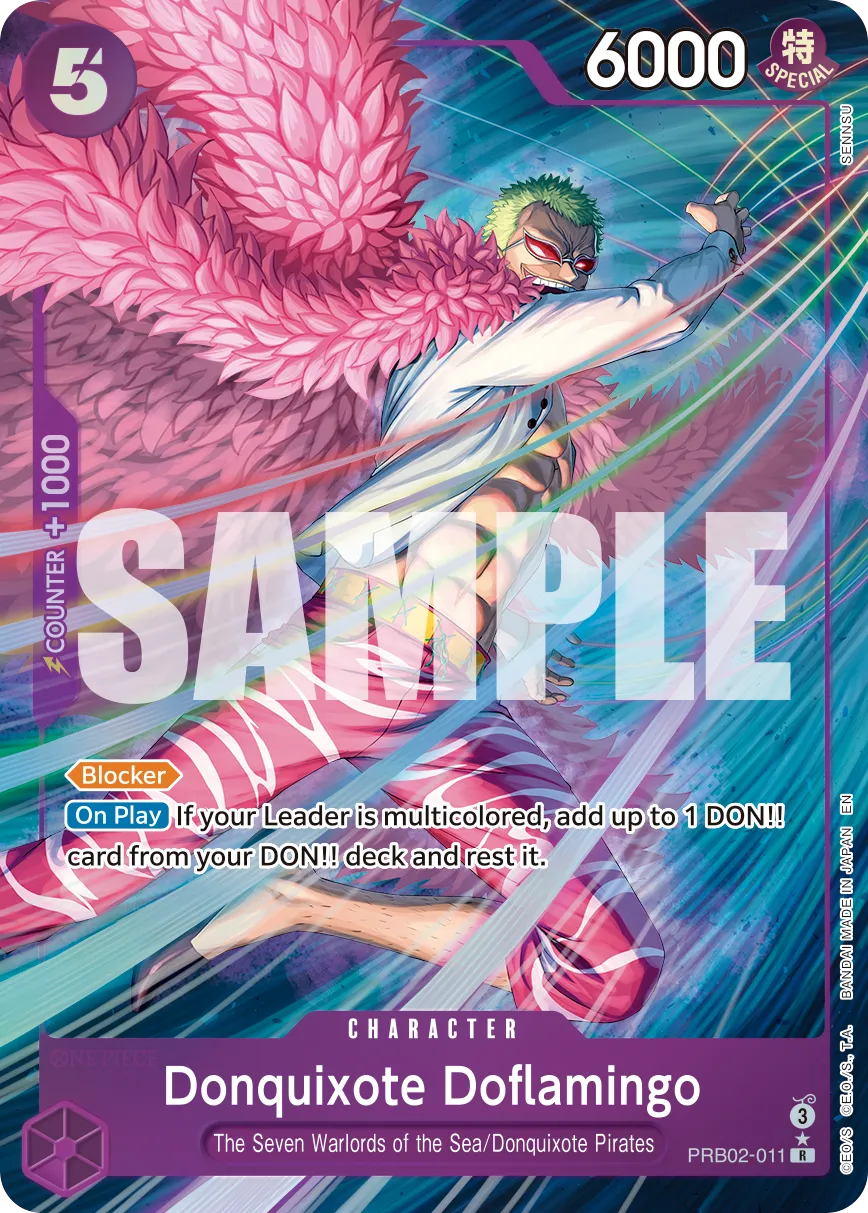 Carta Donquixote Doflamingo (PRB02-011)