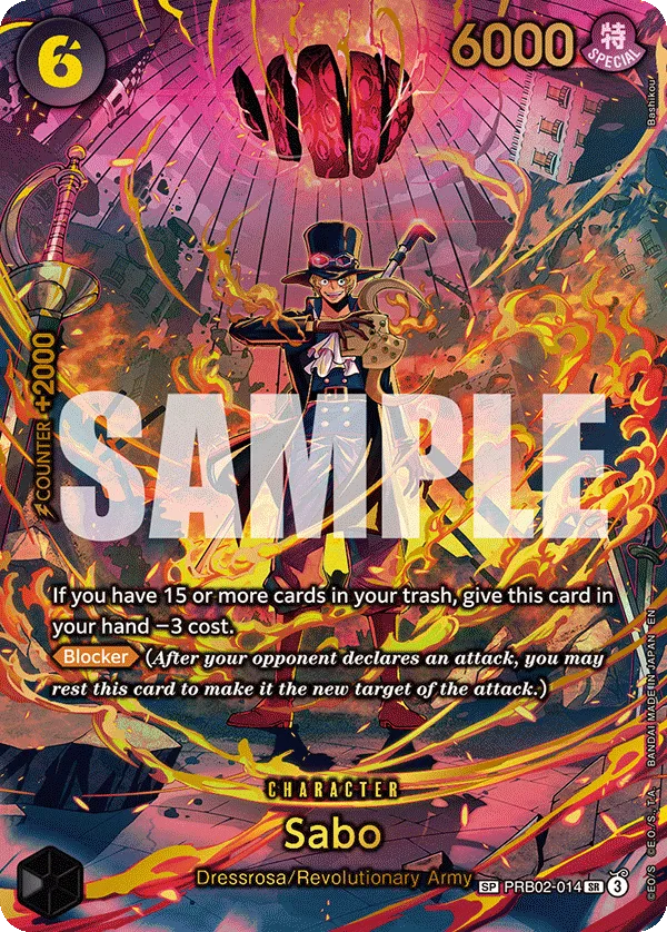 Carta Sabo (PRB02-014)