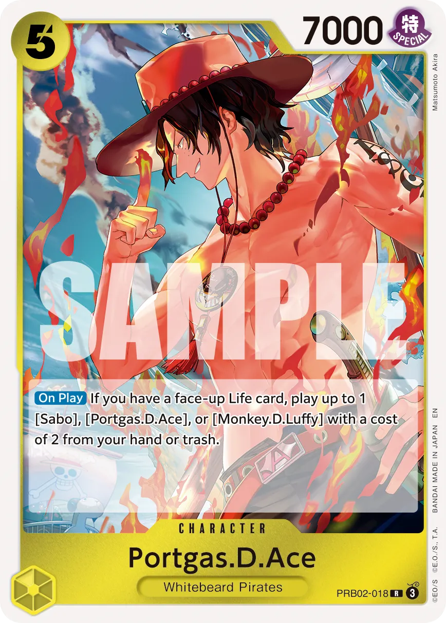Carta Portgas.D.Ace (PRB02-018)