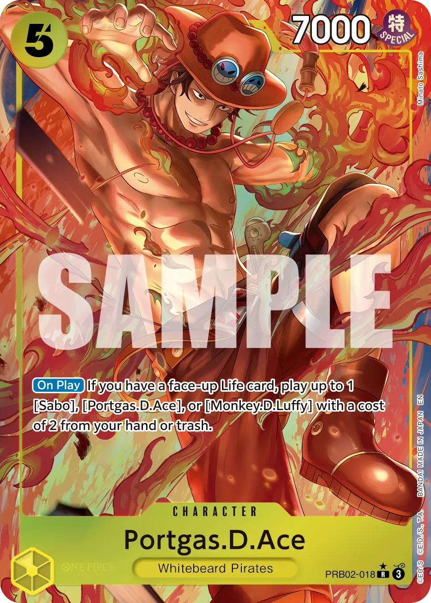 Carta Portgas.D.Ace (PRB02-018)