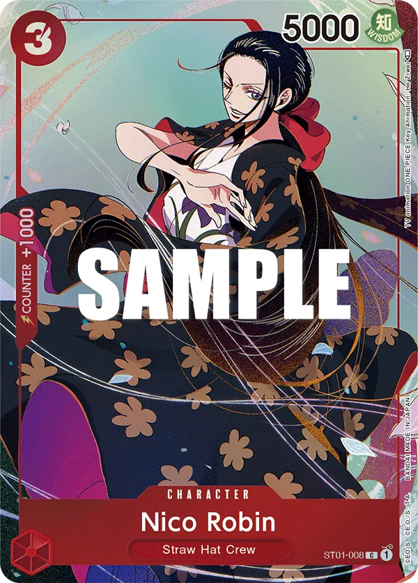 Carta Nico Robin (ST01-008)