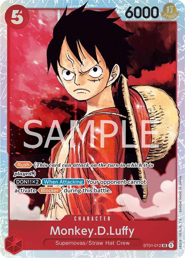 Carta Monkey.D.Luffy (ST01-012)