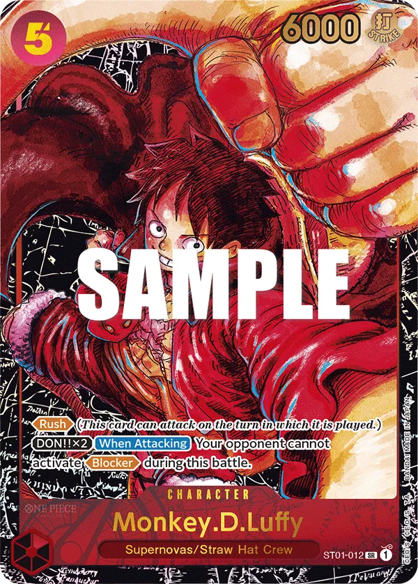 Carta Monkey.D.Luffy (ST01-012)