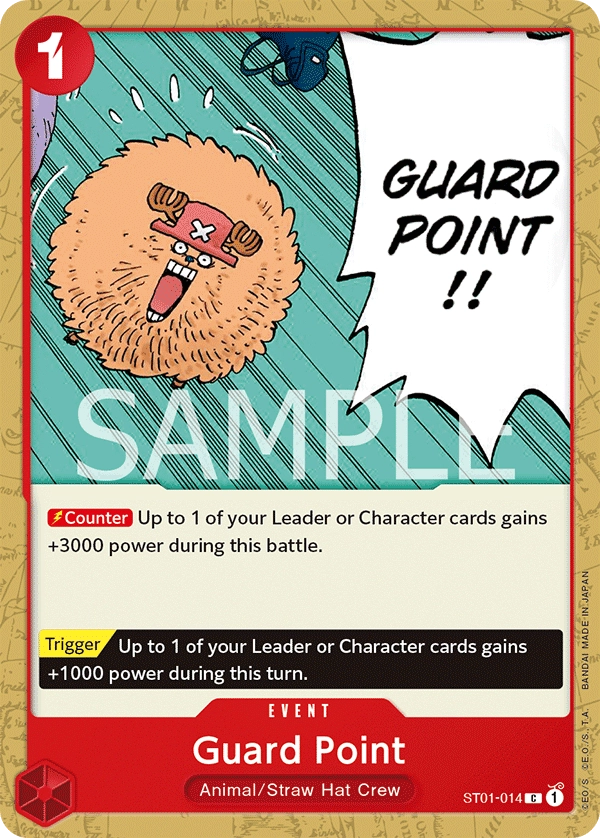 Carta Guard Point (ST01-014)