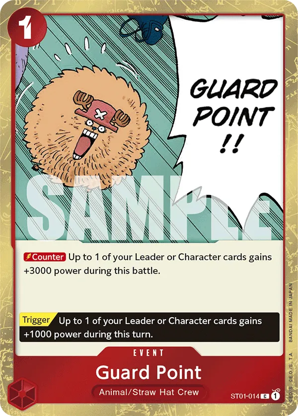 Carta Guard Point (ST01-014)