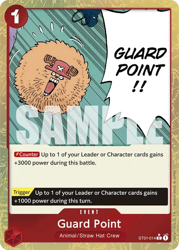 Carta Guard Point (ST01-014)