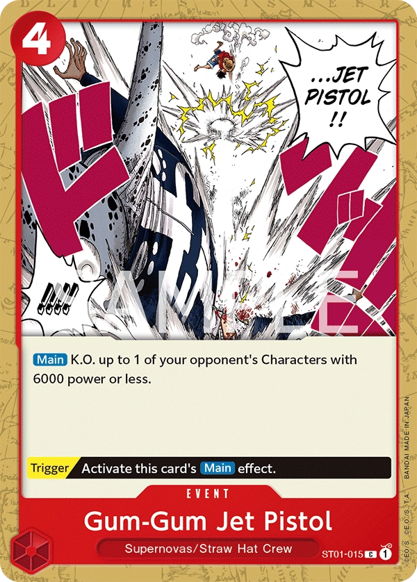 Carta Gum-Gum Jet Pistol (ST01-015)