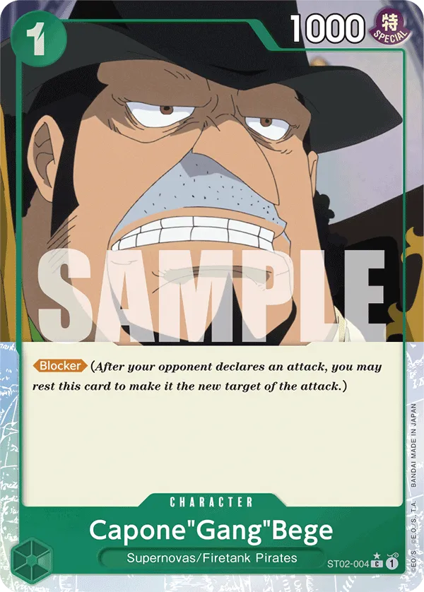 Carta Capone"Gang"Bege (ST02-004)