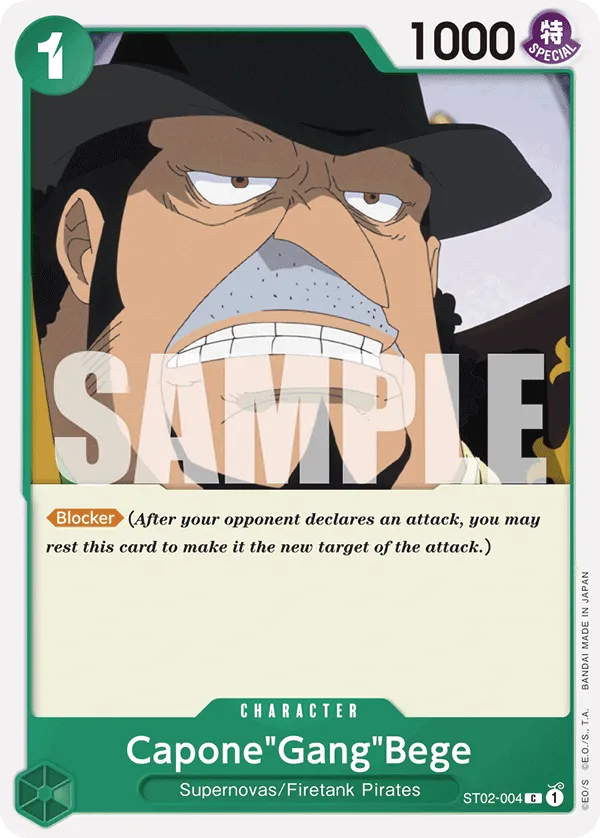 Carta Capone"Gang"Bege (ST02-004)
