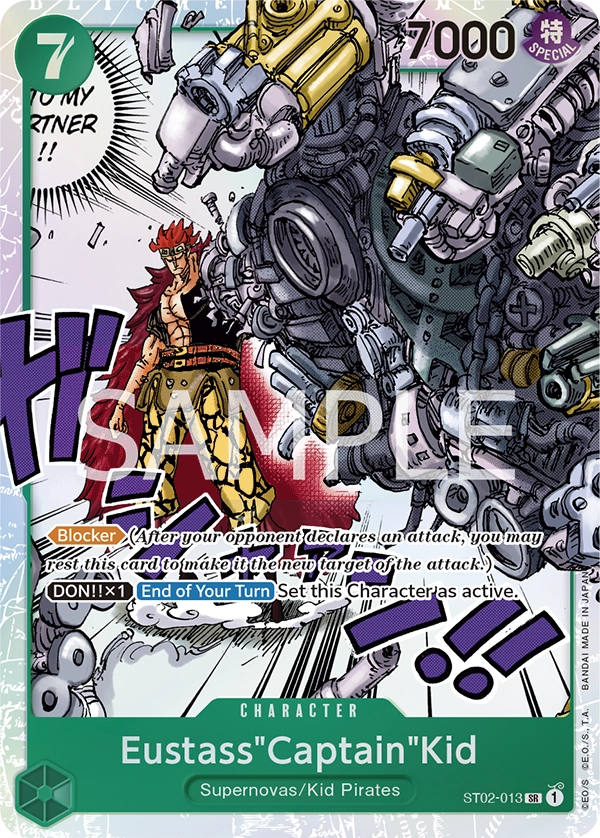 Carta Eustass"Captain"Kid (ST02-013)
