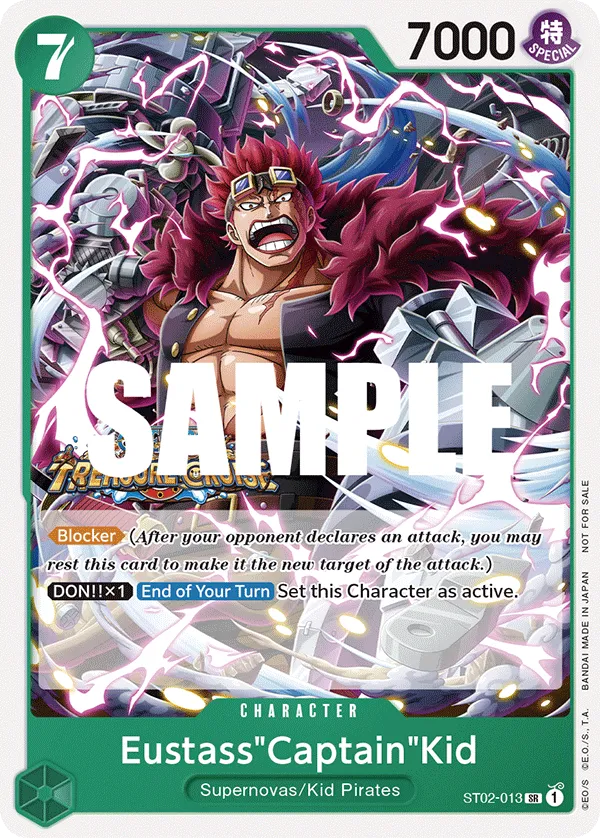 Carta Eustass"Captain"Kid (ST02-013)