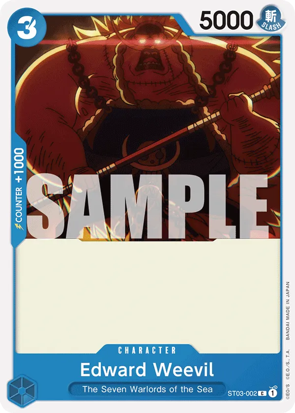 Carta Edward Weevil (ST03-002)