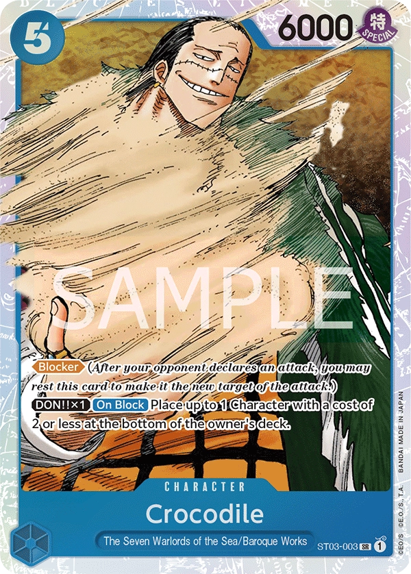 Carta Crocodile (ST03-003)