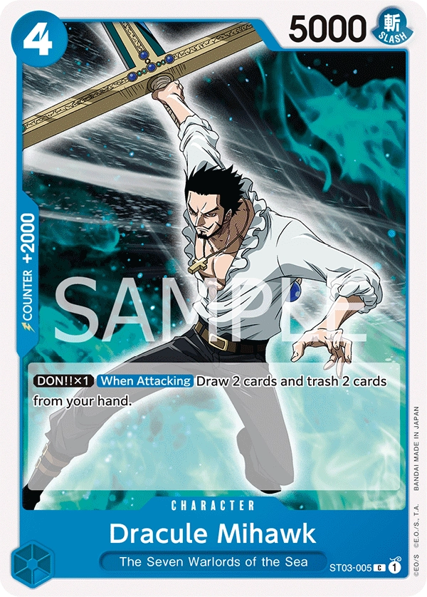 Carta Dracule Mihawk (ST03-005)