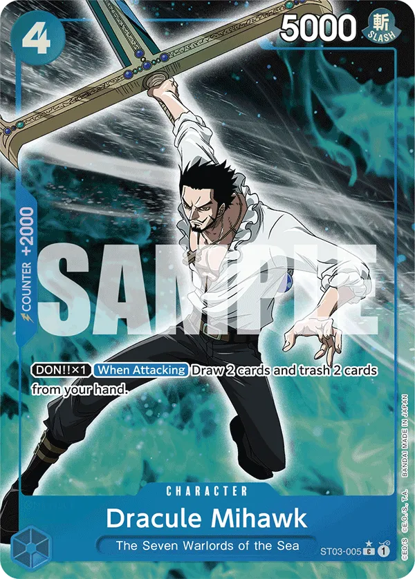 Carta Dracule Mihawk (ST03-005)