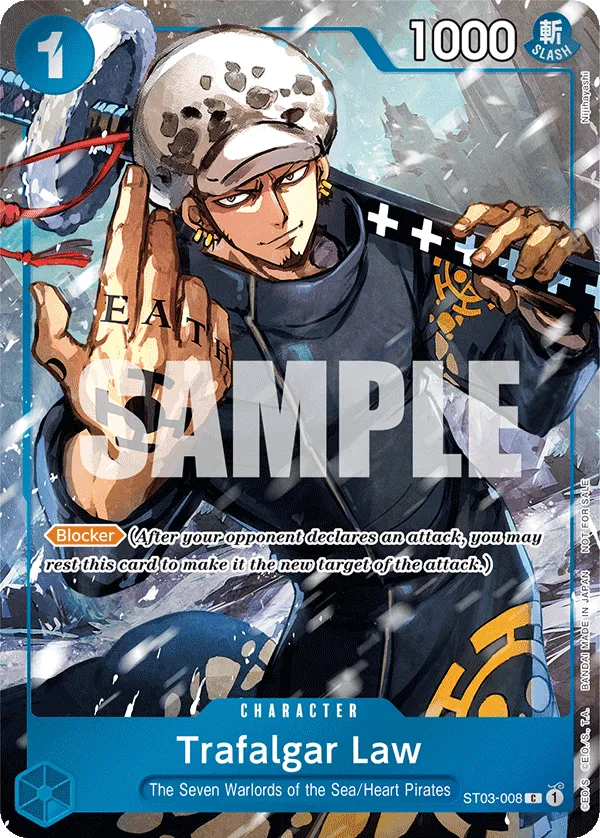 Carta Trafalgar Law (ST03-008)