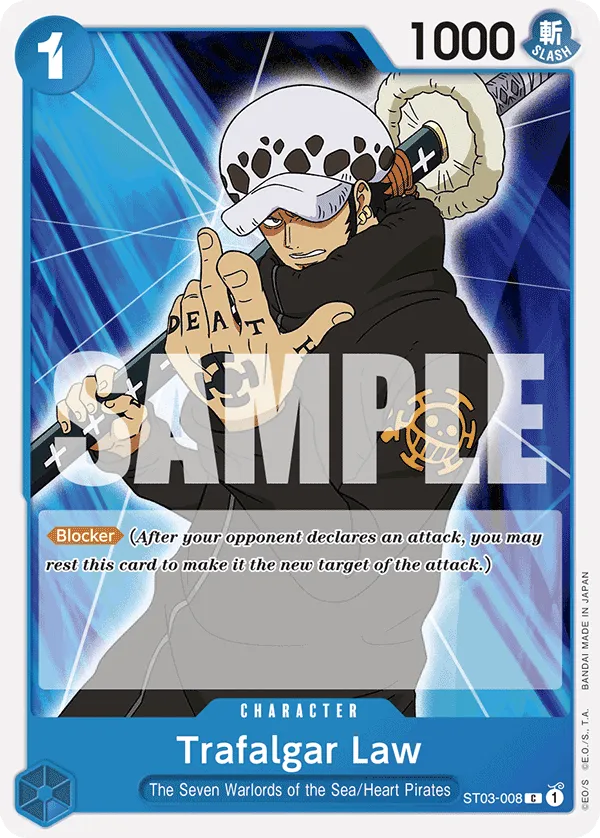Carta Trafalgar Law (ST03-008)
