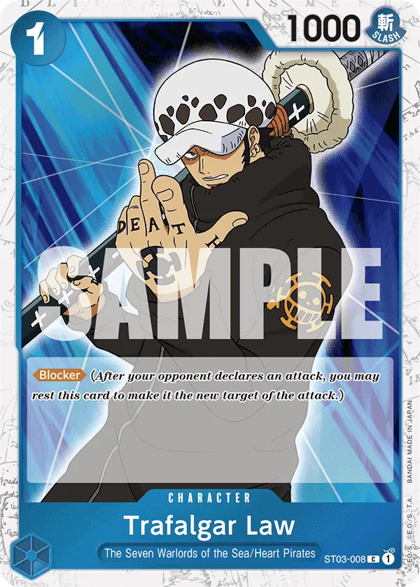 Carta Trafalgar Law (ST03-008)