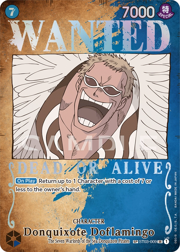 Carta Donquixote Doflamingo (ST03-009)