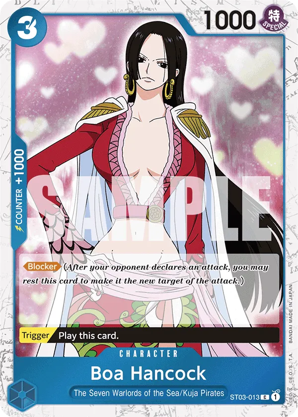 Carta Boa Hancock (ST03-013)