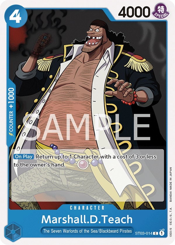 Carta Marshall.D.Teach (ST03-014)
