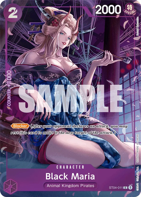 Carta Black Maria (ST04-011)
