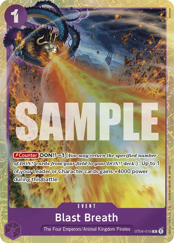 Carta Blast Breath (ST04-016)