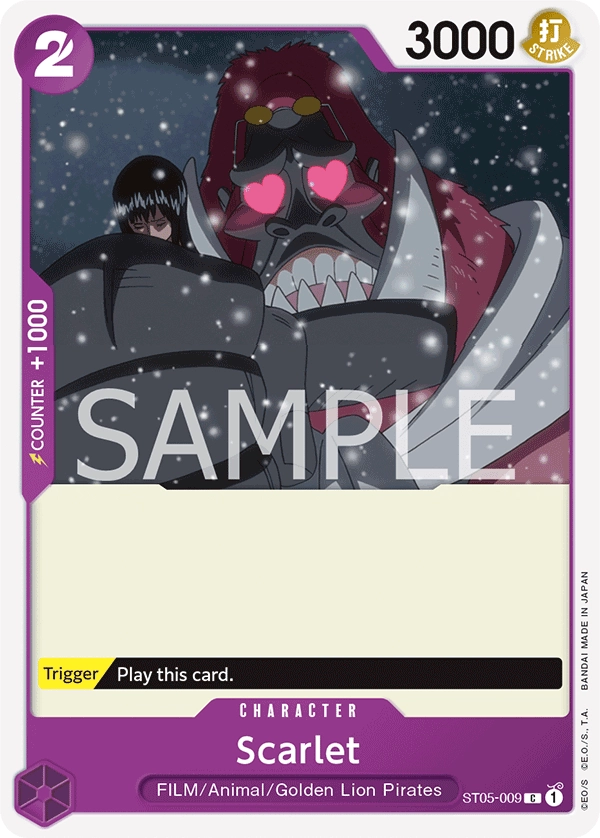 Carta Scarlet (ST05-009)