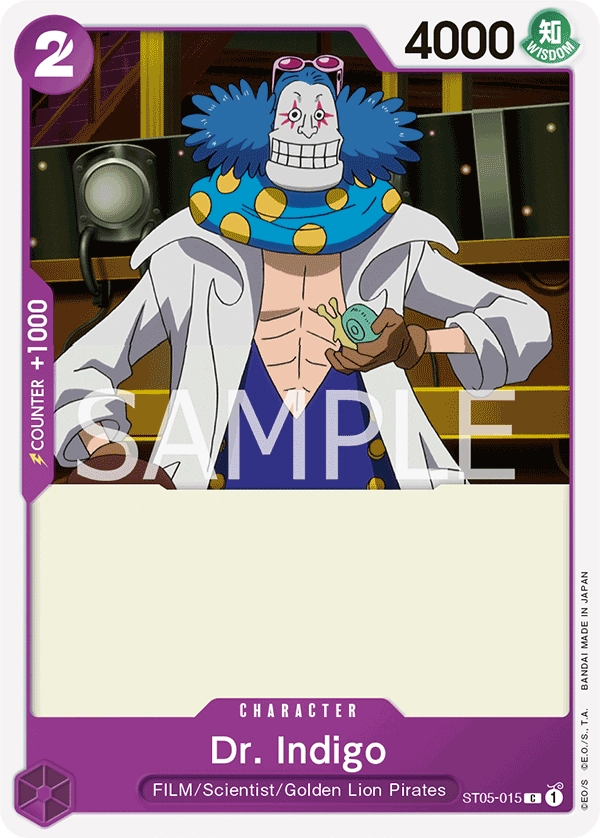 Carta Dr. Indigo (ST05-015)