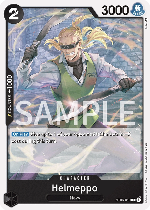 Carta Helmeppo (ST06-010)