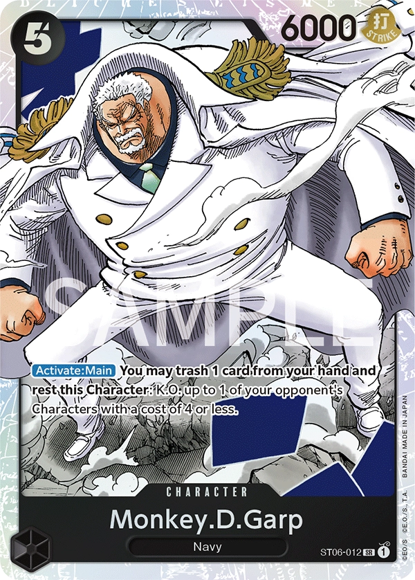 Carta Monkey.D.Garp (ST06-012)